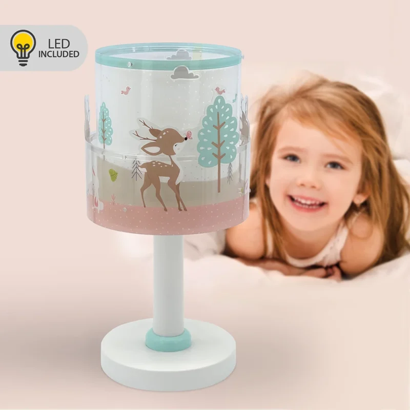 Loving Deer φωτιστικό κομοδίνου με ελαφάκια