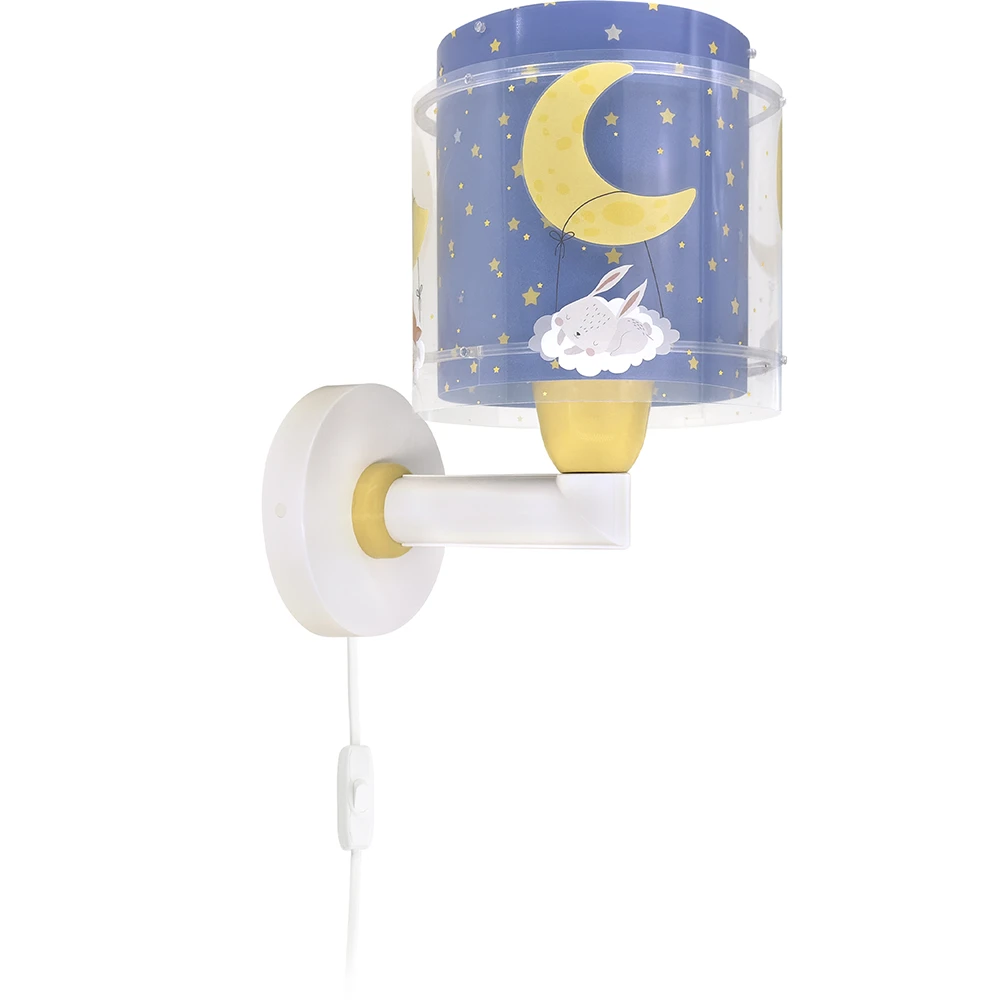 76639_E Moon Dream απλίκα τοίχου παιδικό φωτιστικό