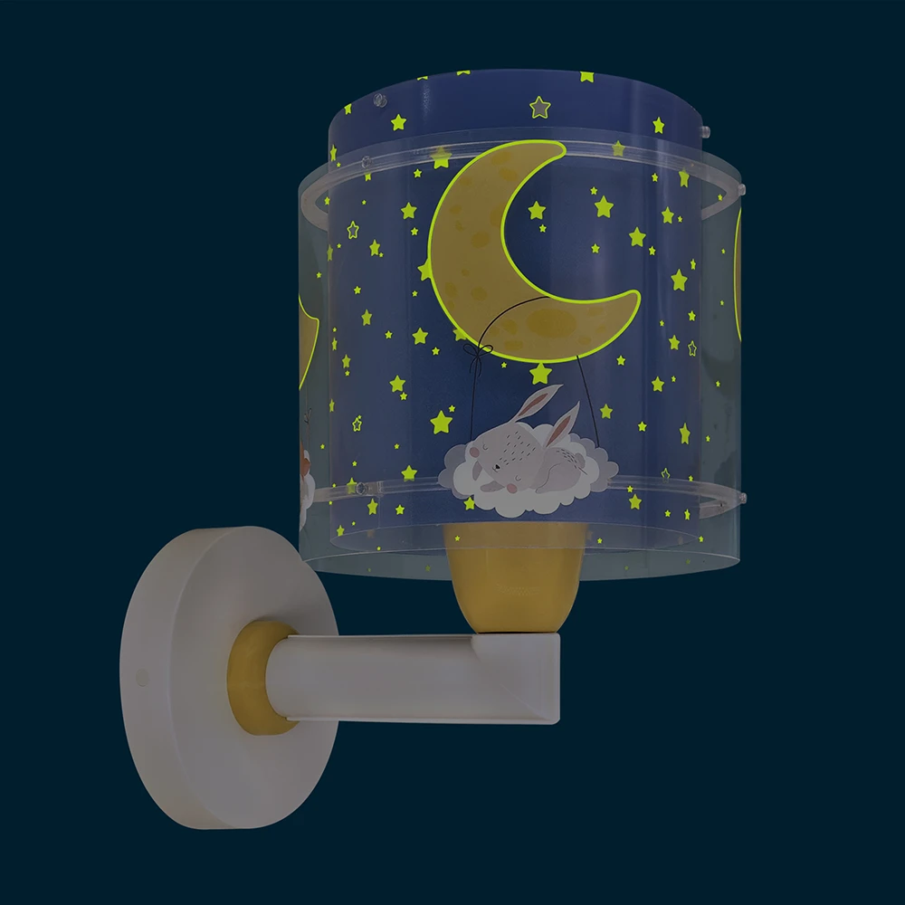 76639_G Moon Dream απλίκα τοίχου παιδικό φωτιστικό