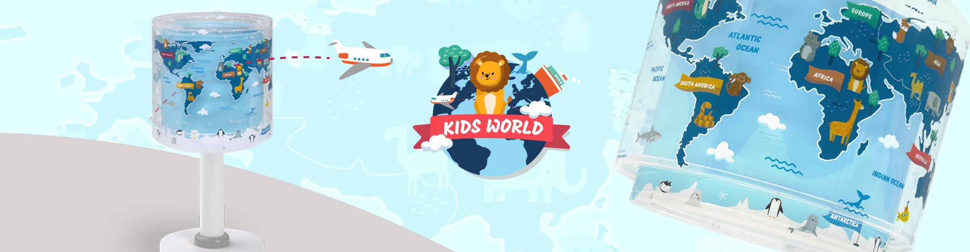 Kids World παιδικά φωτιστικά