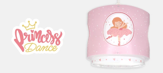 Princess Dance παιδικά φωτιστικά