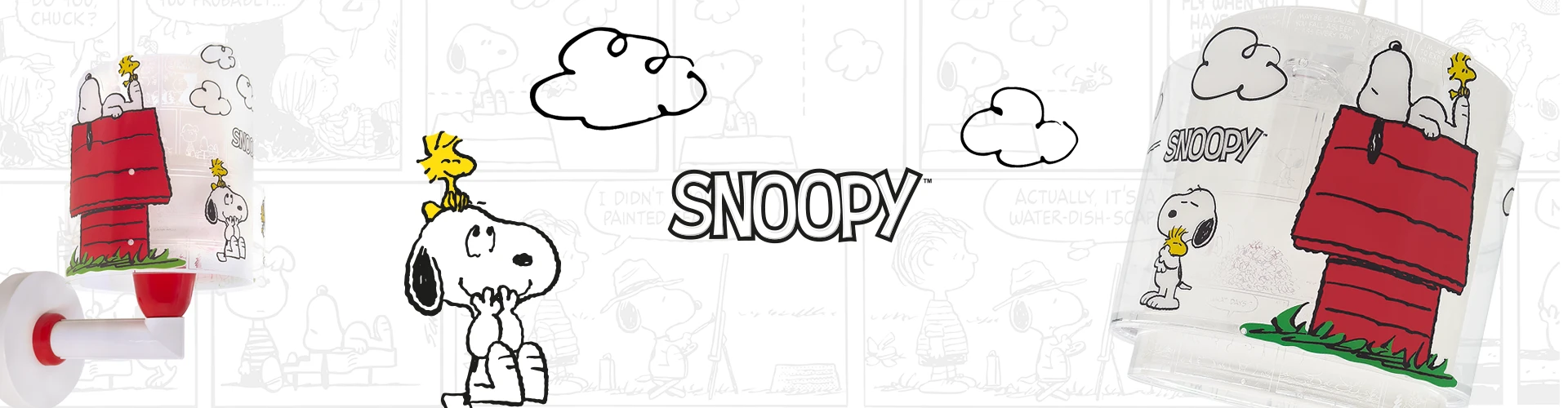 Snoopy παιδικά φωτιστικά