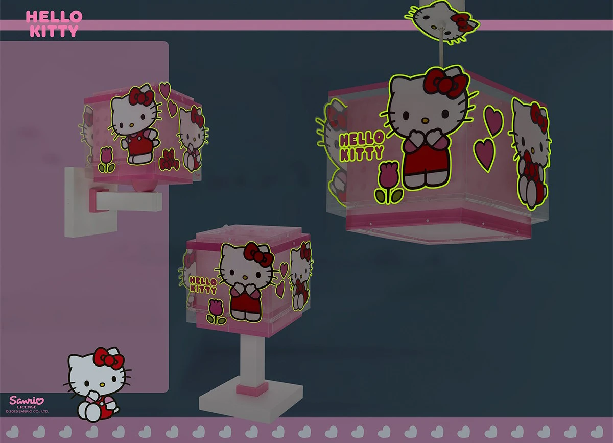 Hello Kitty συλλογή φωτιστικών