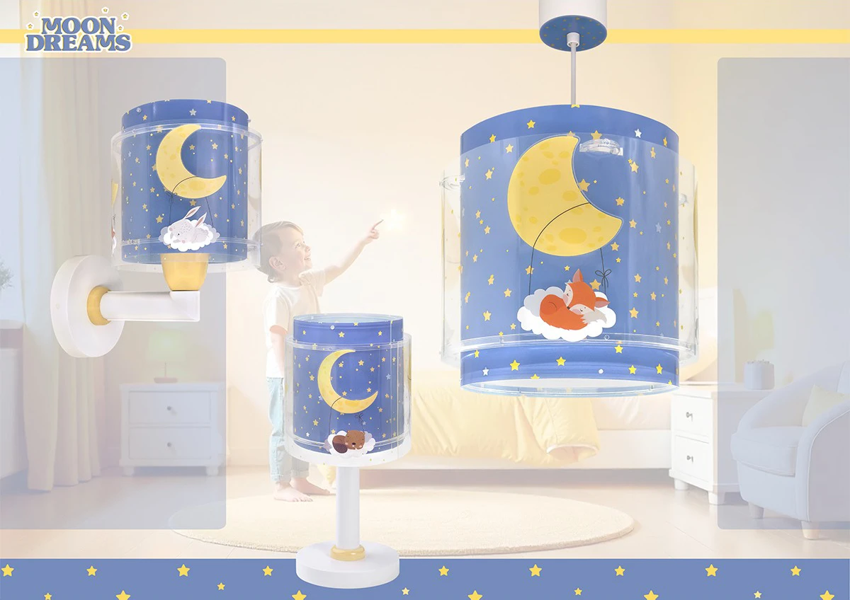 Moon Dreams συλλογή παιδικών φωτιστικών