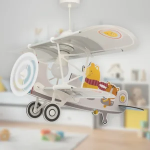 LITTLE PLANE TEDDY κρεμαστό φωτιστικό σε σχήμα αεροπλάνου