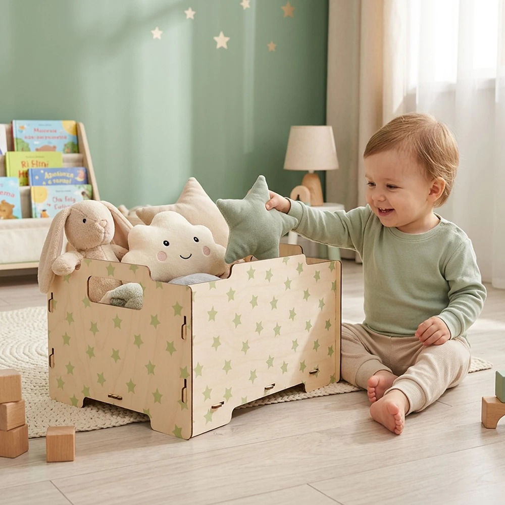 5210H_AMM Starlight Green Toy Box