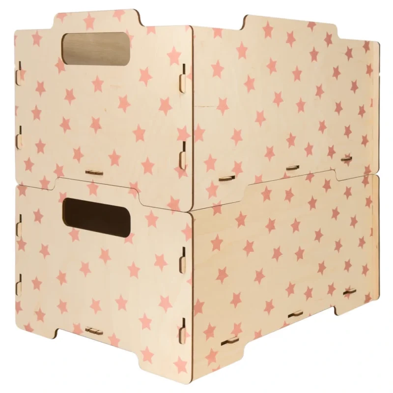 Starlight Pink Toy Box